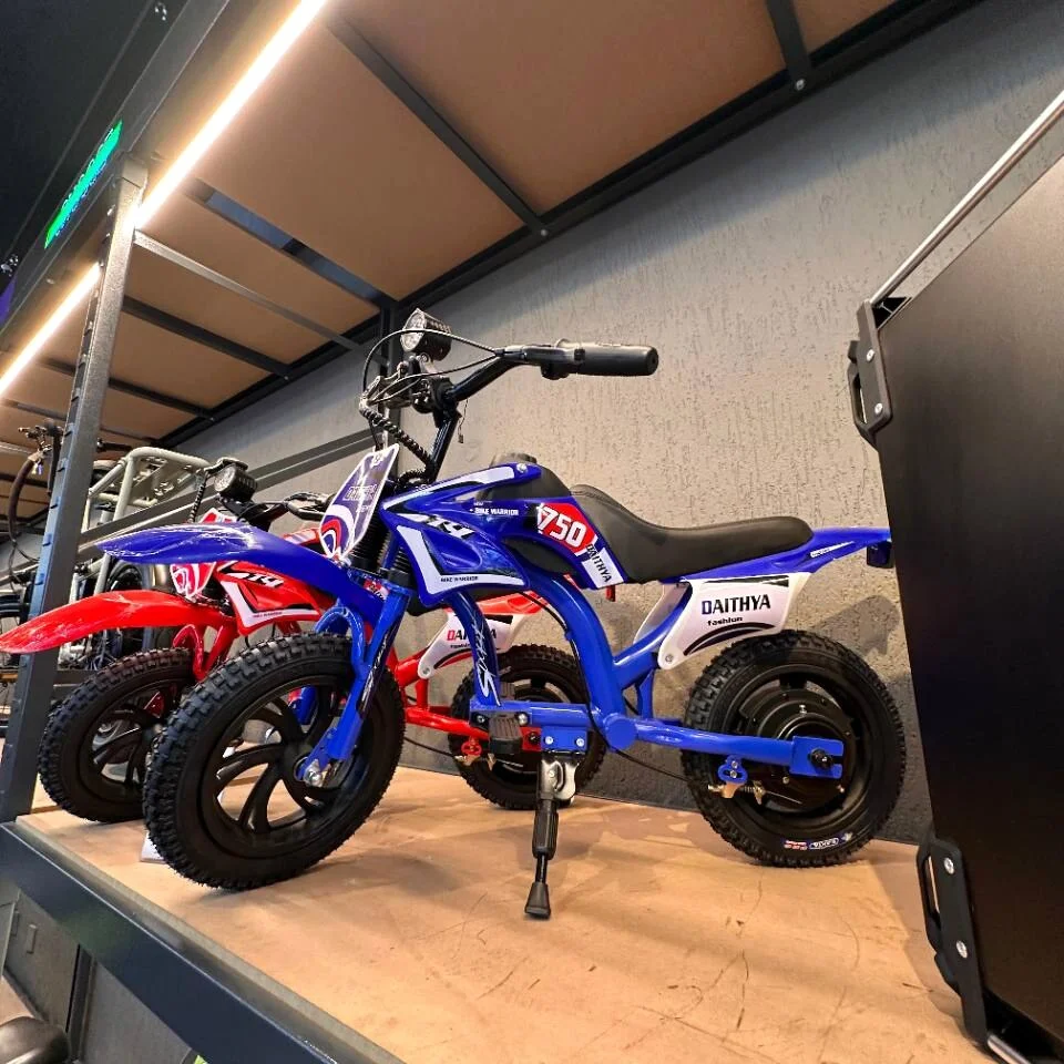 Maoo C6 azul em exposição